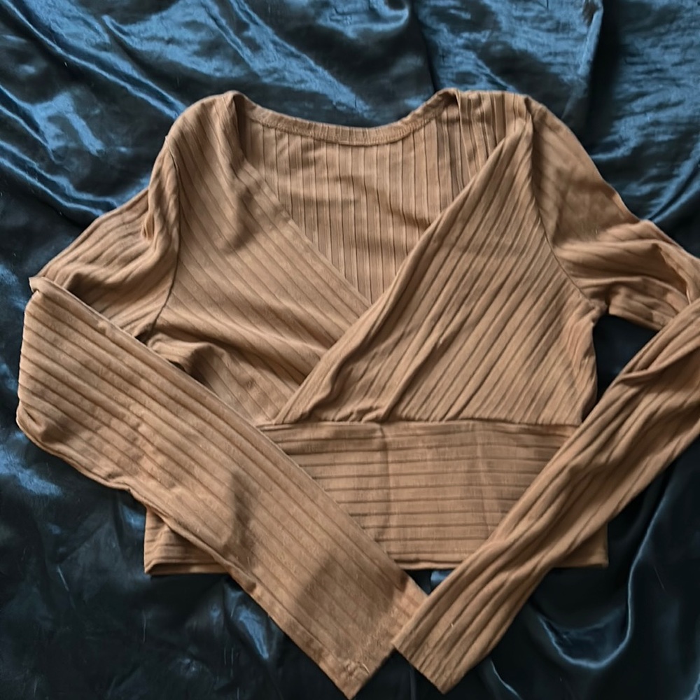 Shein cropped long sleeve